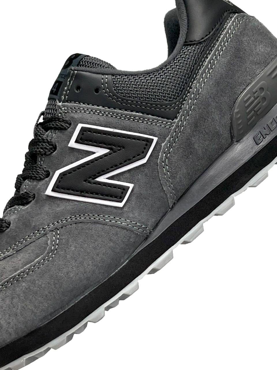 New Balance 574 Dark Grey Black