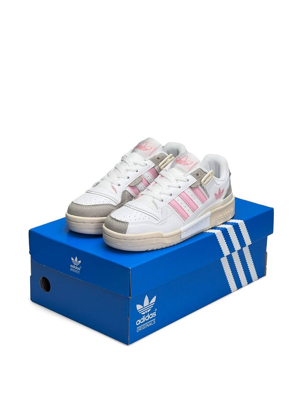 Adidas Forum Low White Pink Grey
