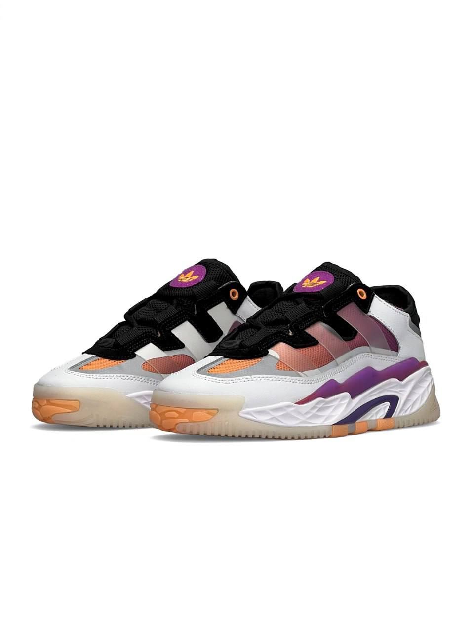Adidas Niteball White Black Pink