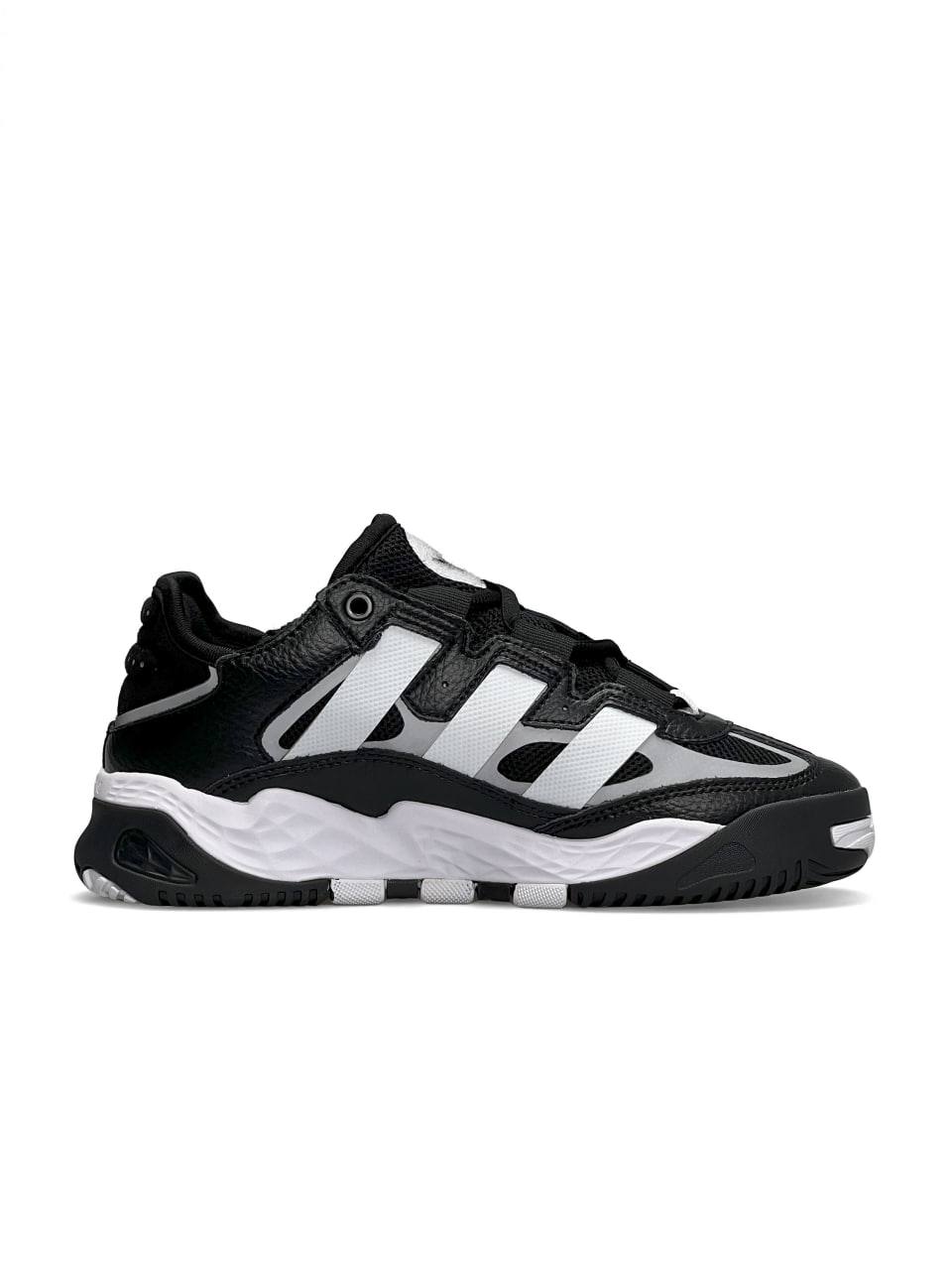 Adidas Niteball Black White Leather