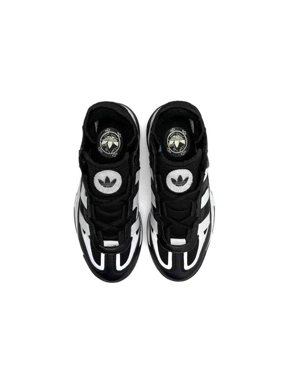 Adidas Niteball Black White Leather