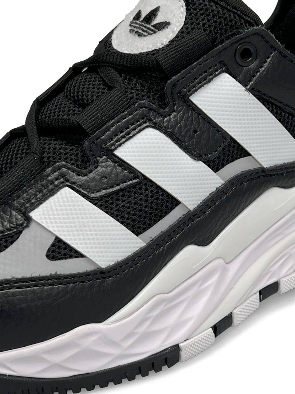 Adidas Niteball Black White Leather