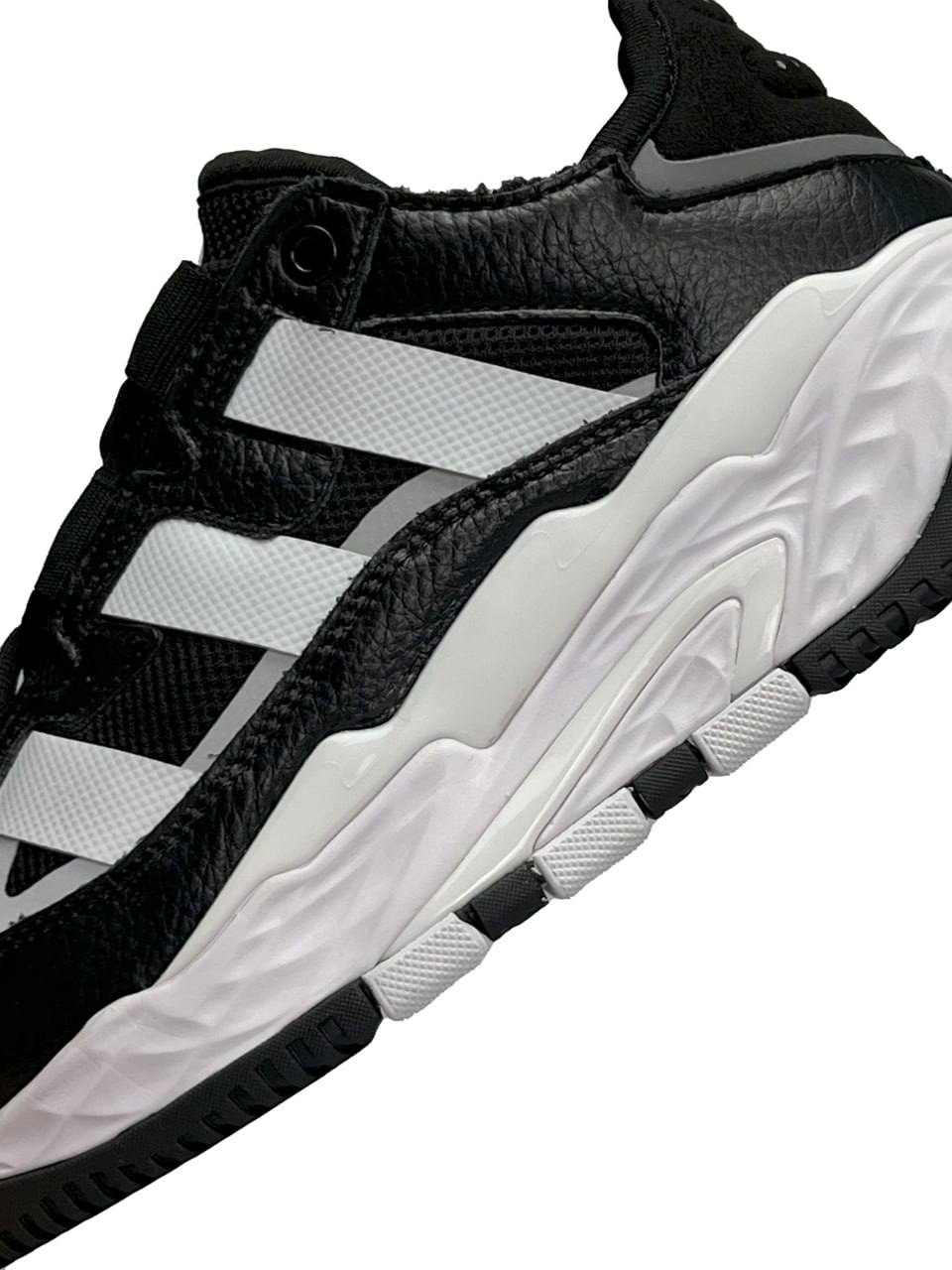 Adidas Niteball Black White Leather