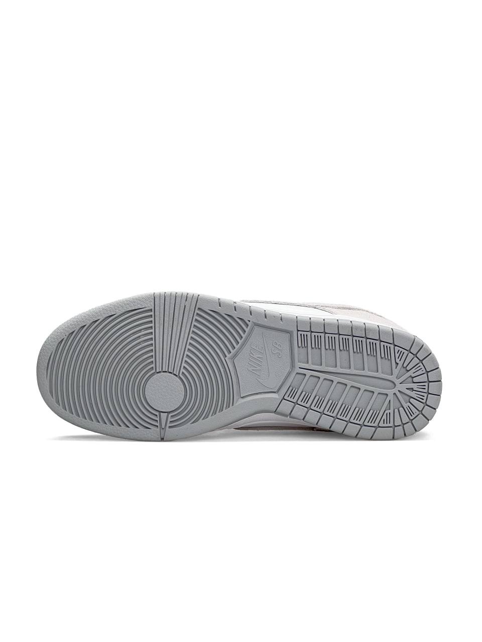 Nike SB Dunk Low Retro White Grey Suede
