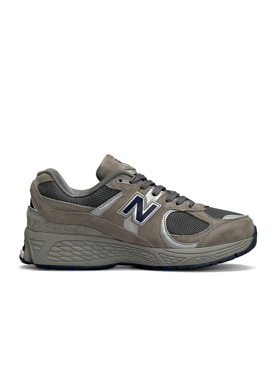 New Balance 2002R Grey Navy Silver
