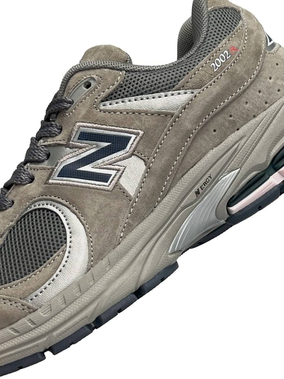 New Balance 2002R Grey Navy Silver