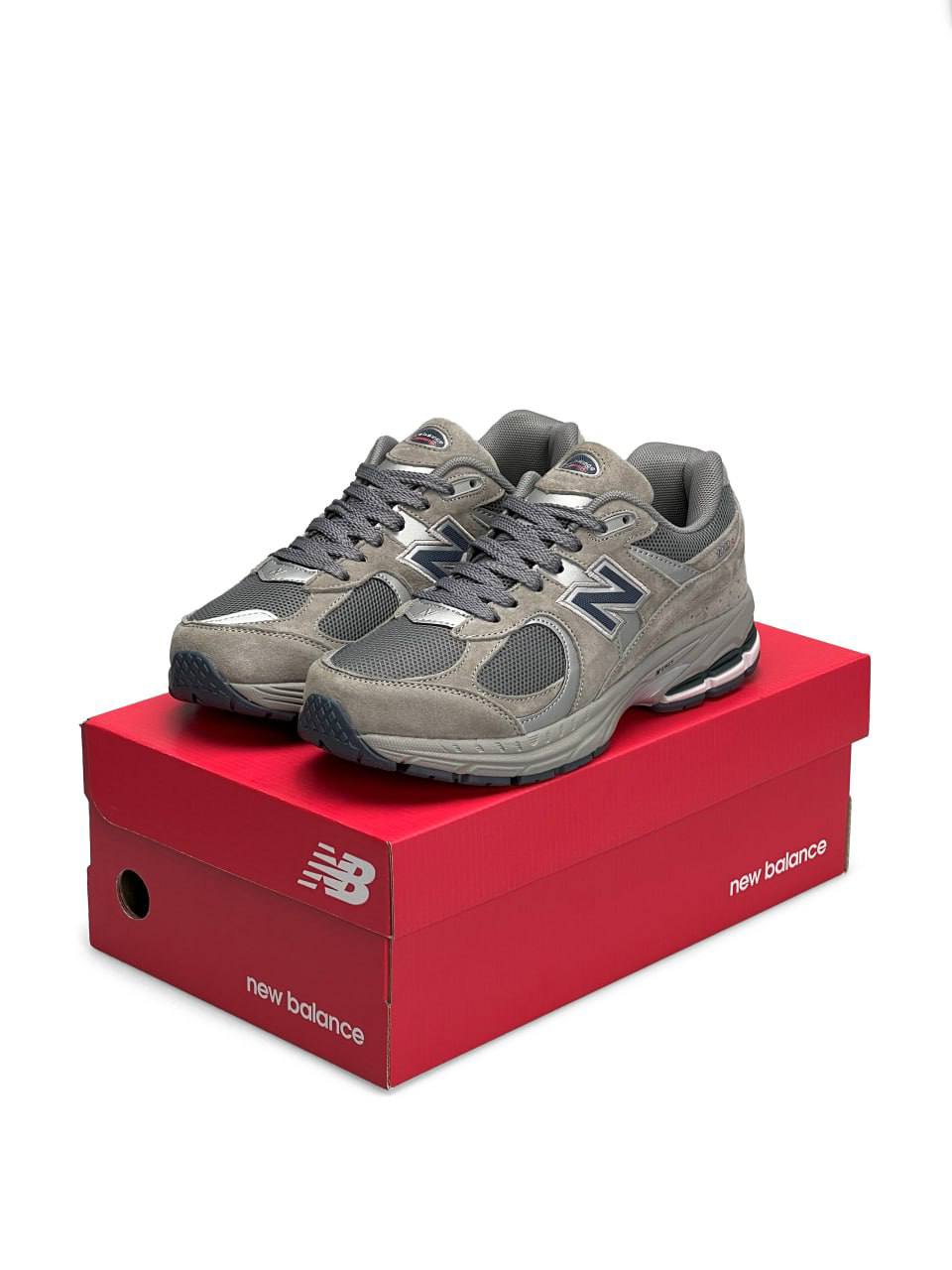 New Balance 2002R Grey Navy Silver