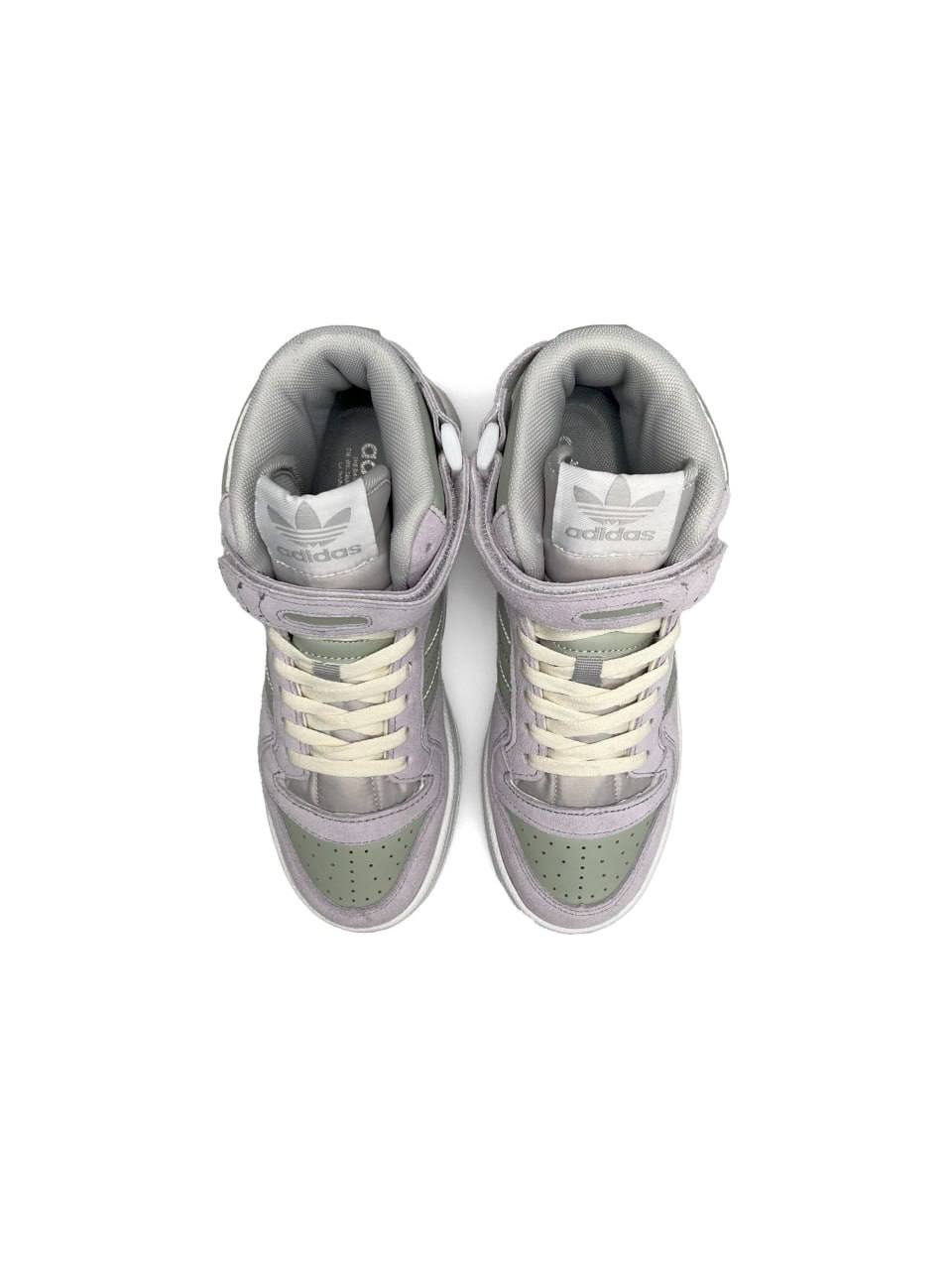 Adidas Forum Mid Grey Suede Olive