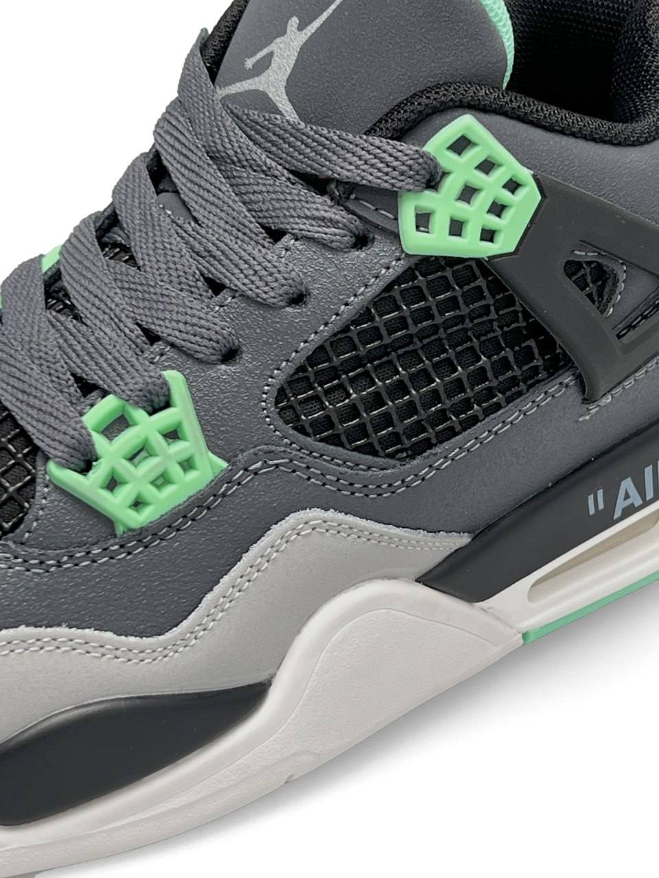 Nike Air Jordan 4 x Off-White Green Glow