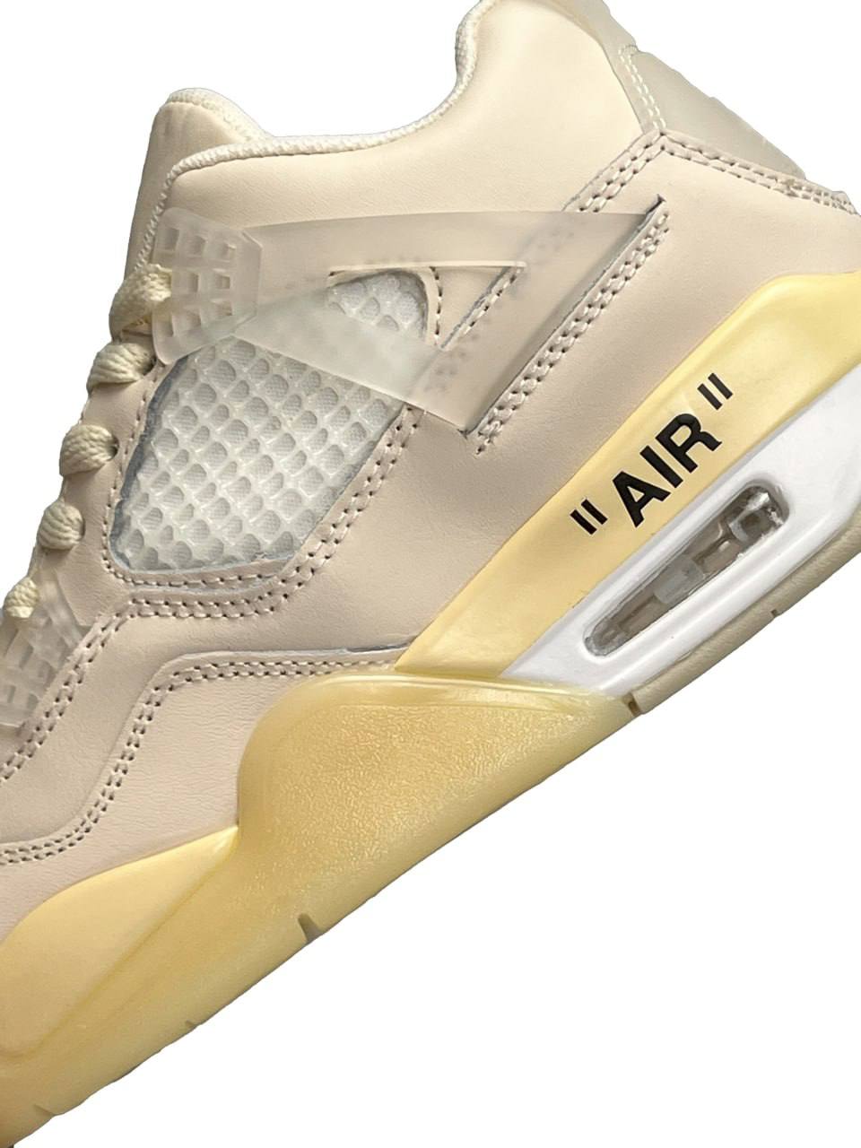 Nike Air Jordan 4 x Off-White Sail
