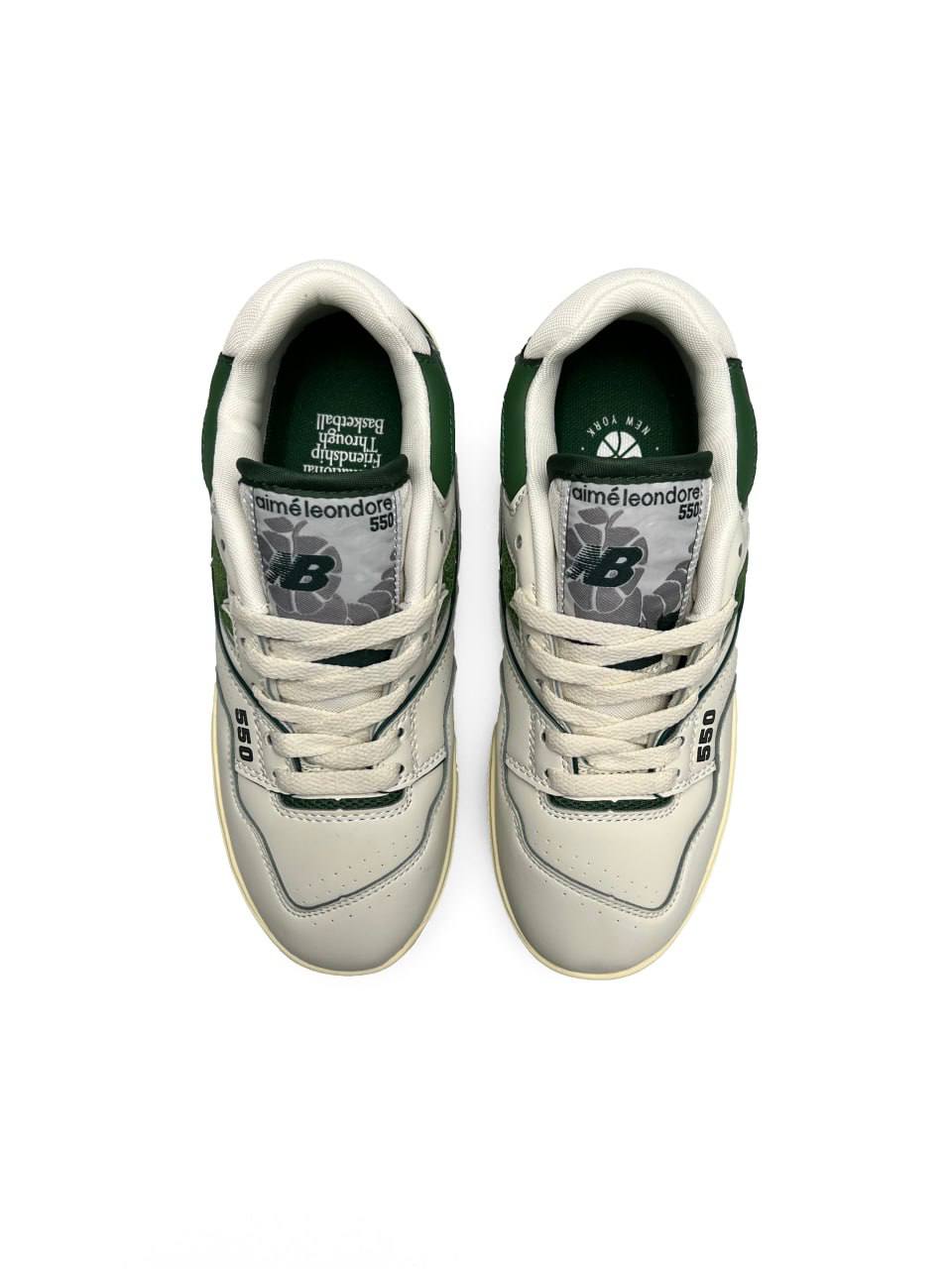 New Balance 550 Green White Summer
