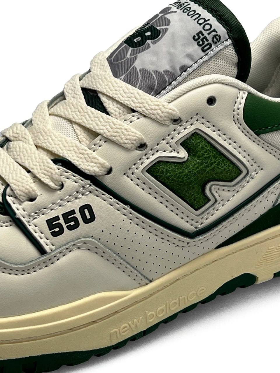 New Balance 550 Green White Summer