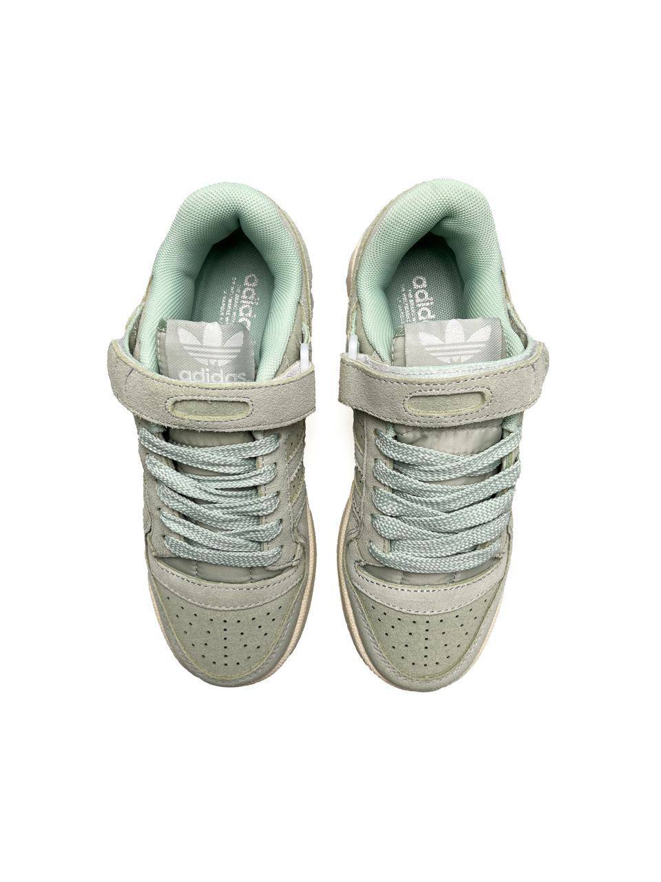 Adidas Forum Low Green Suede