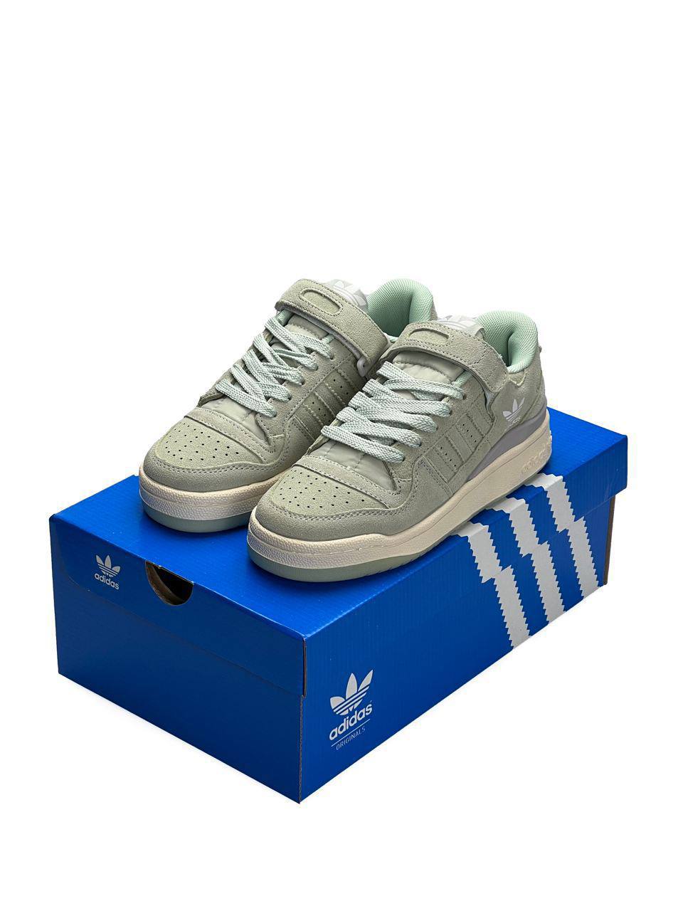 Adidas Forum Low Green Suede
