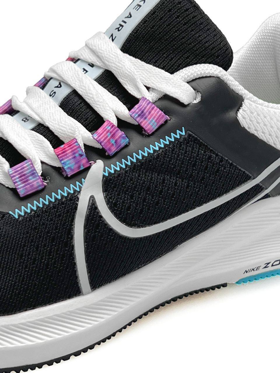 Nike Air Zoom X Run Black White Blue
