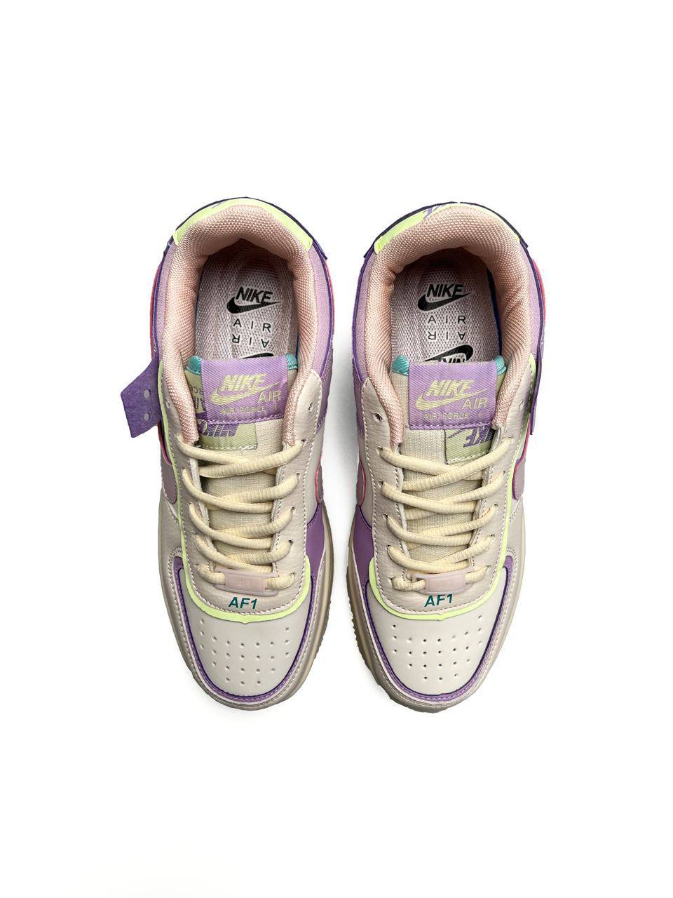Nike Air Force 1 Shadow Beige Violet