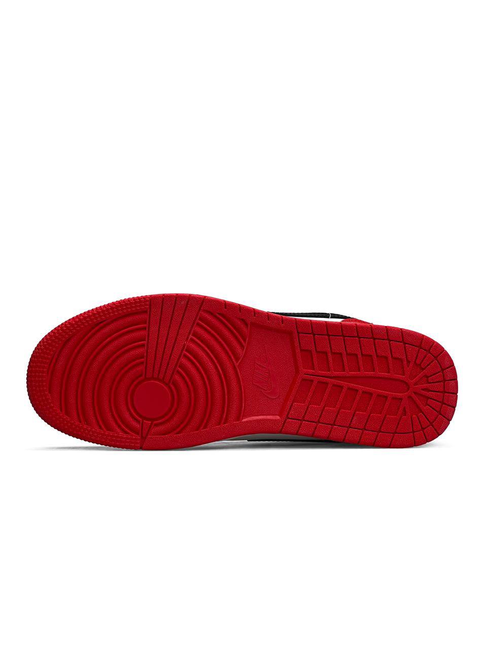 Nike Air Jordan 1 Low Black White Red