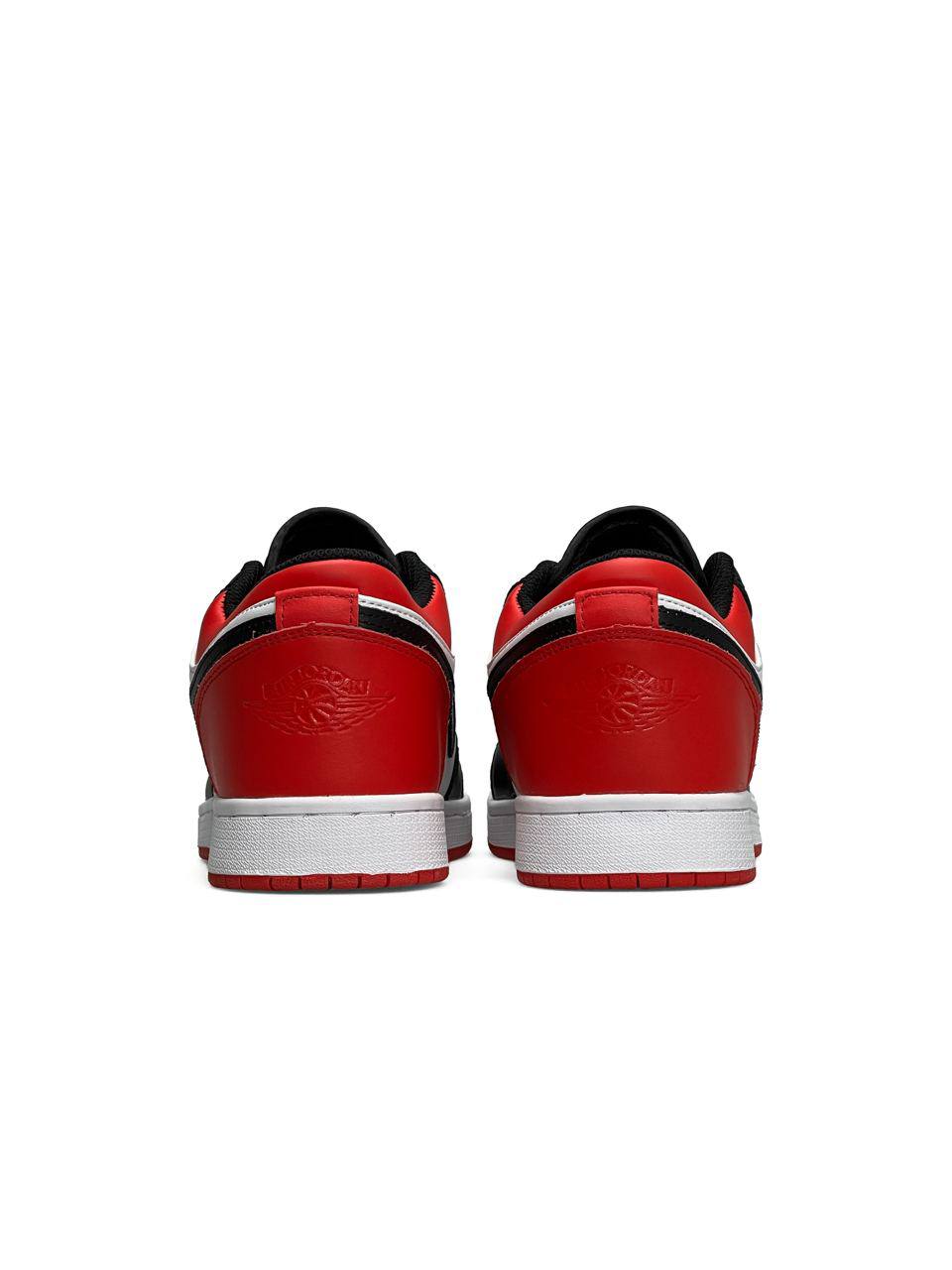 Nike Air Jordan 1 Low Black White Red