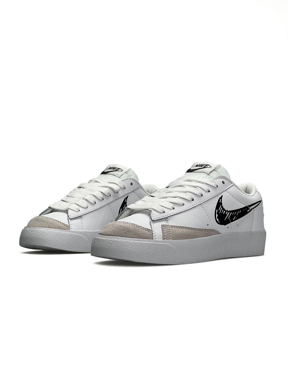 Nike Blazer Low Vintage White Black