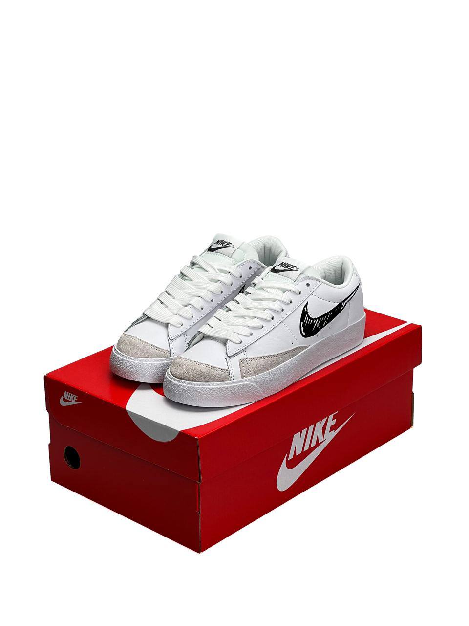 Nike Blazer Low Vintage White Black