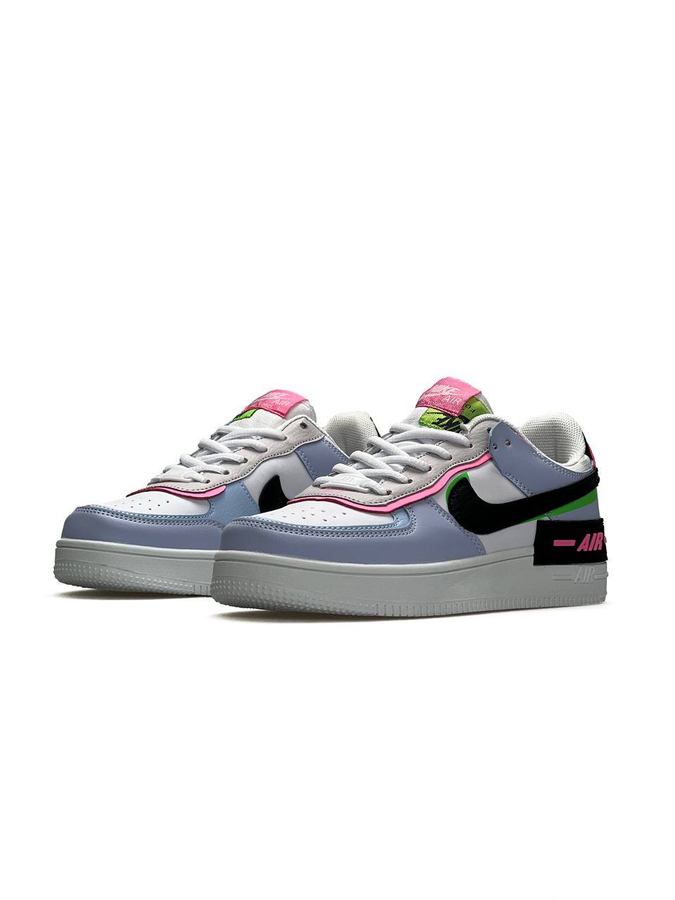 Nike Air Force 1 Shadow Violet Black Rose