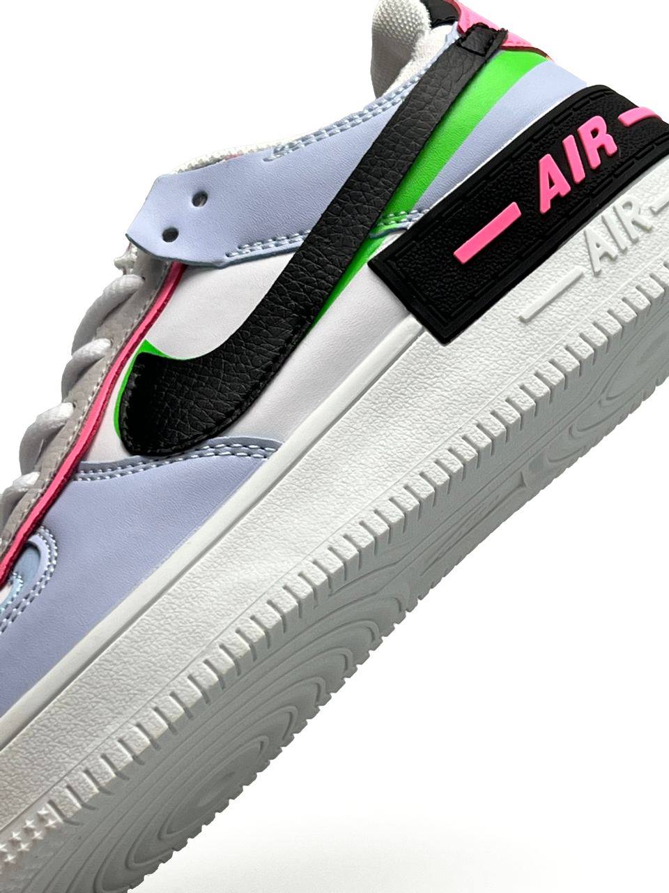 Nike Air Force 1 Shadow Violet Black Rose