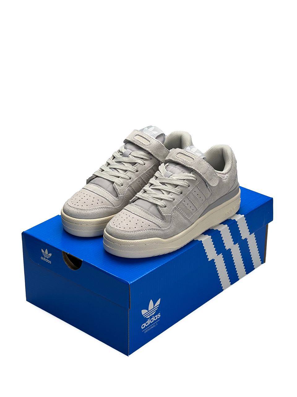 Adidas Forum Low Grey Suede