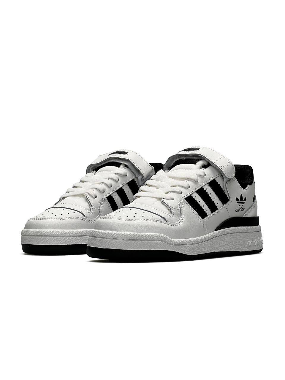 Adidas Forum Low White Black