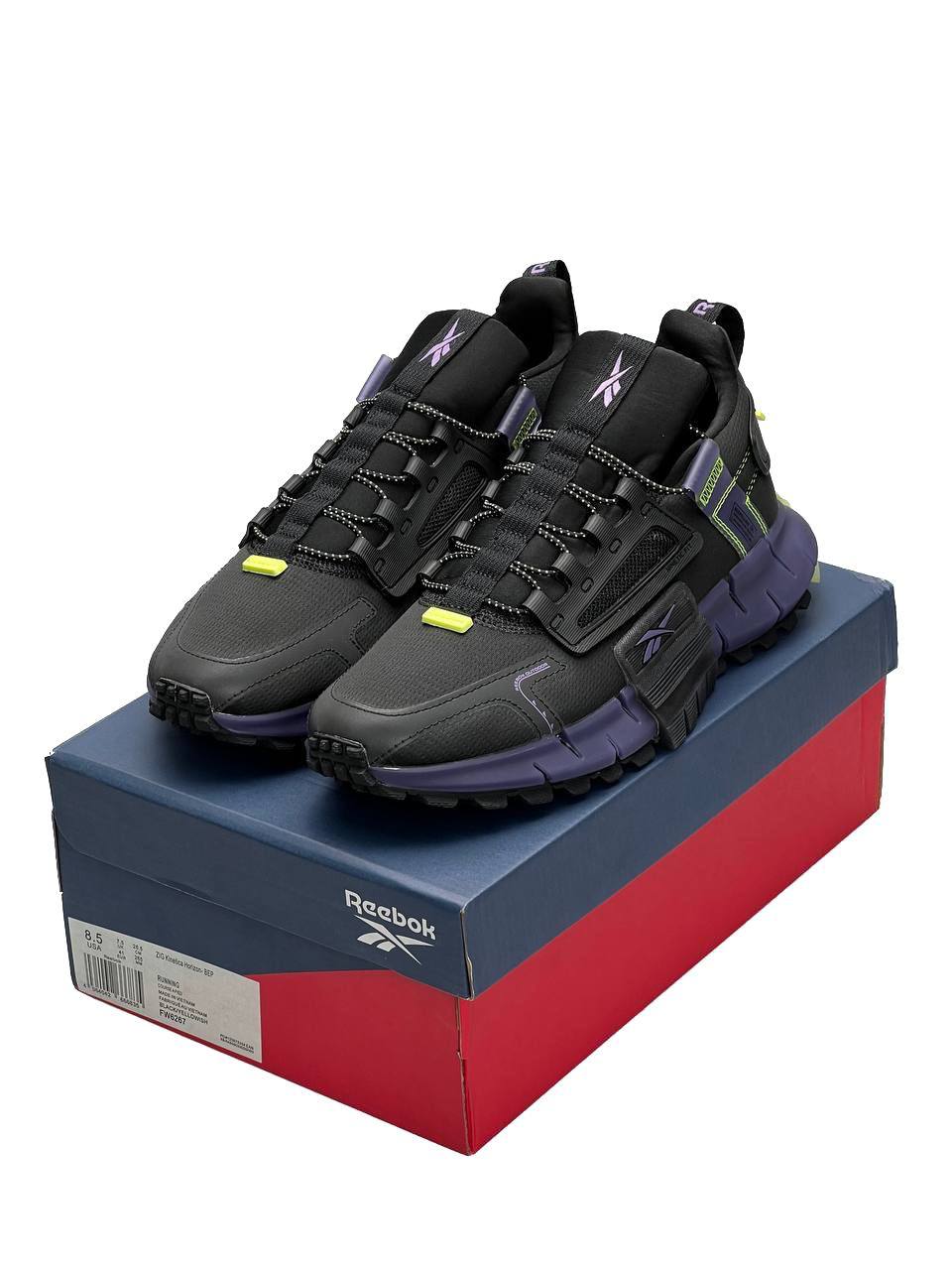 Reebok Zig Kinetica Edge Black Purple