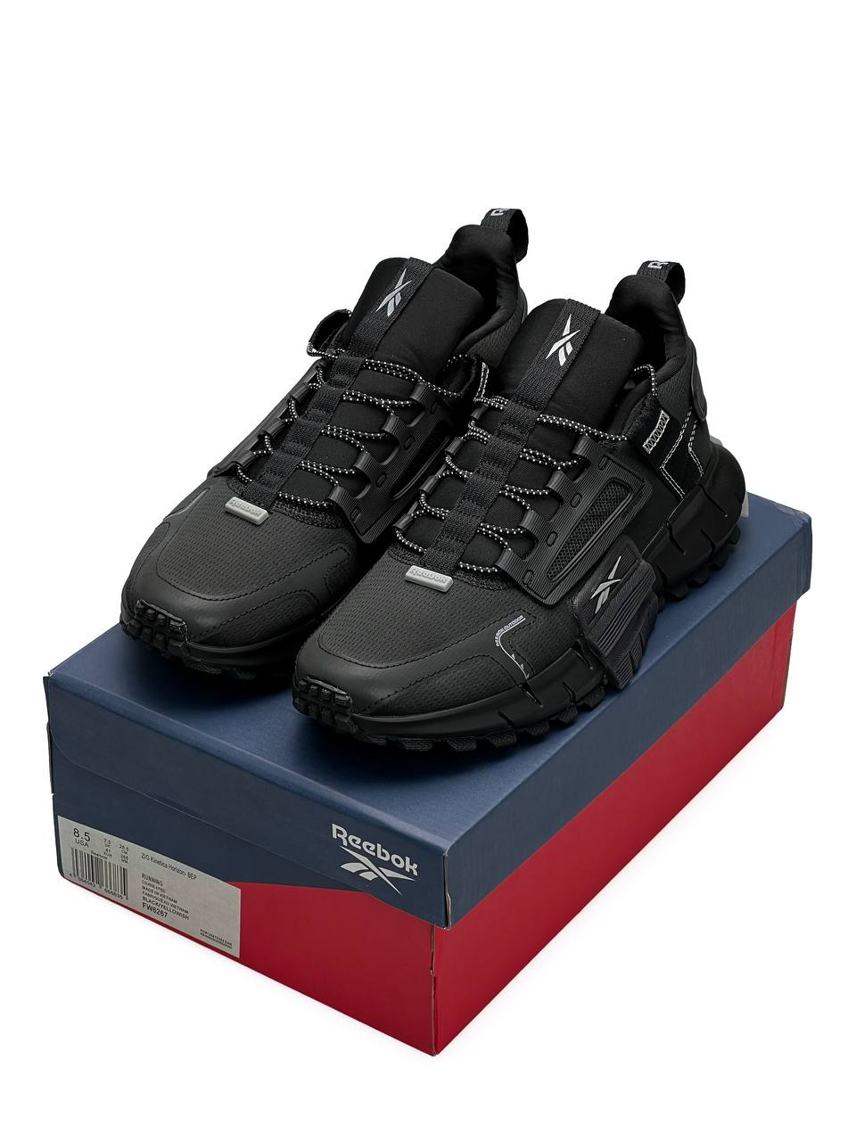 Reebok Zig Kinetica Edge Black White