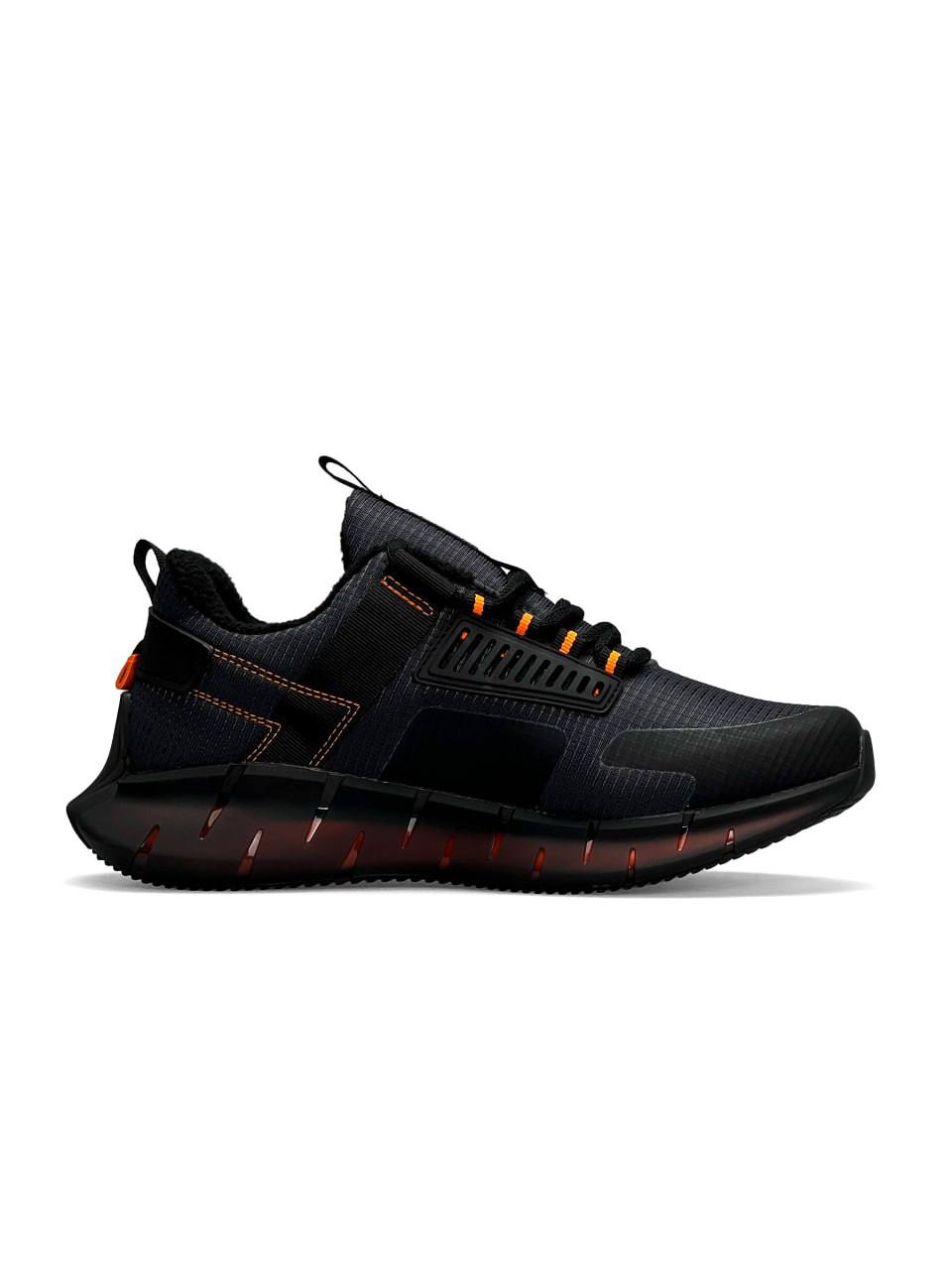 Reebok Zig Kinetica Fleece Dark Grey Orange