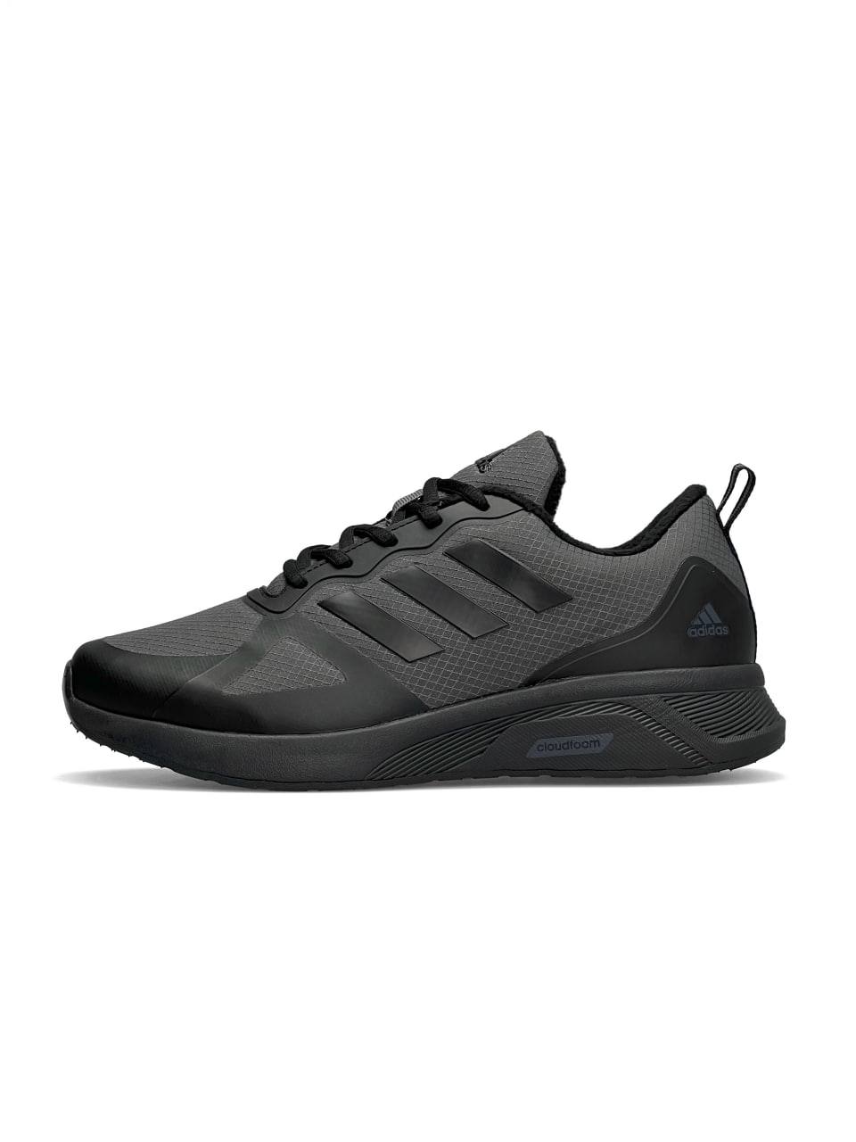 Adidas Cloudfoam Termo Dark Grey Black