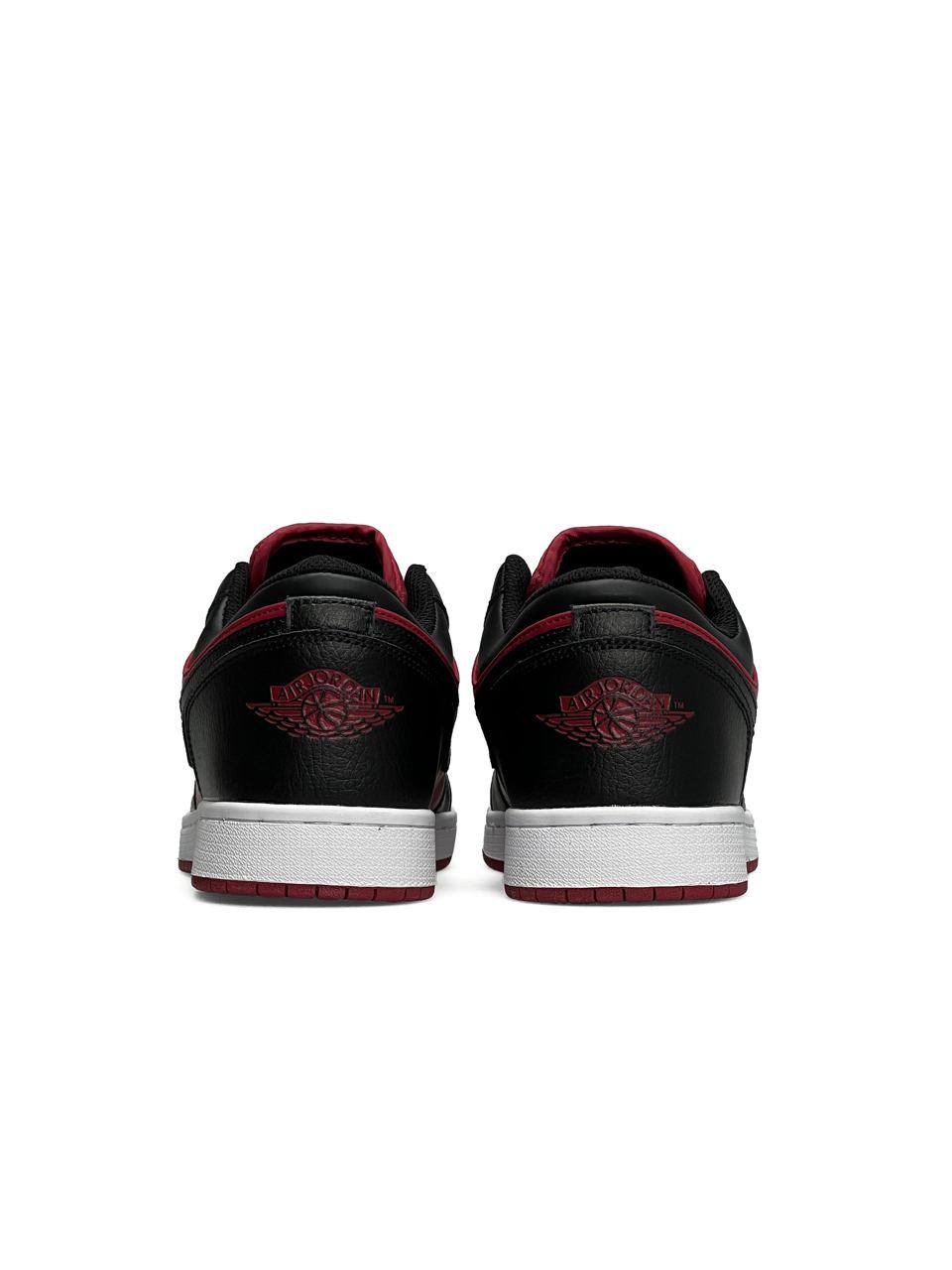Nike Air Jordan 1 Low Black White Wine