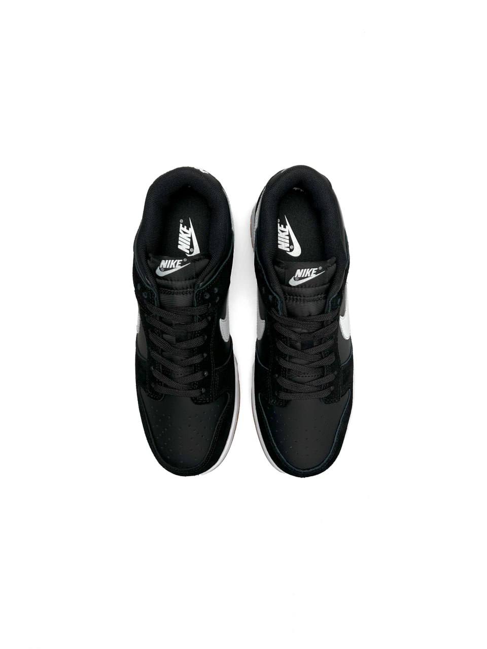 Nike SB Dunk Low Black Suede White Gum