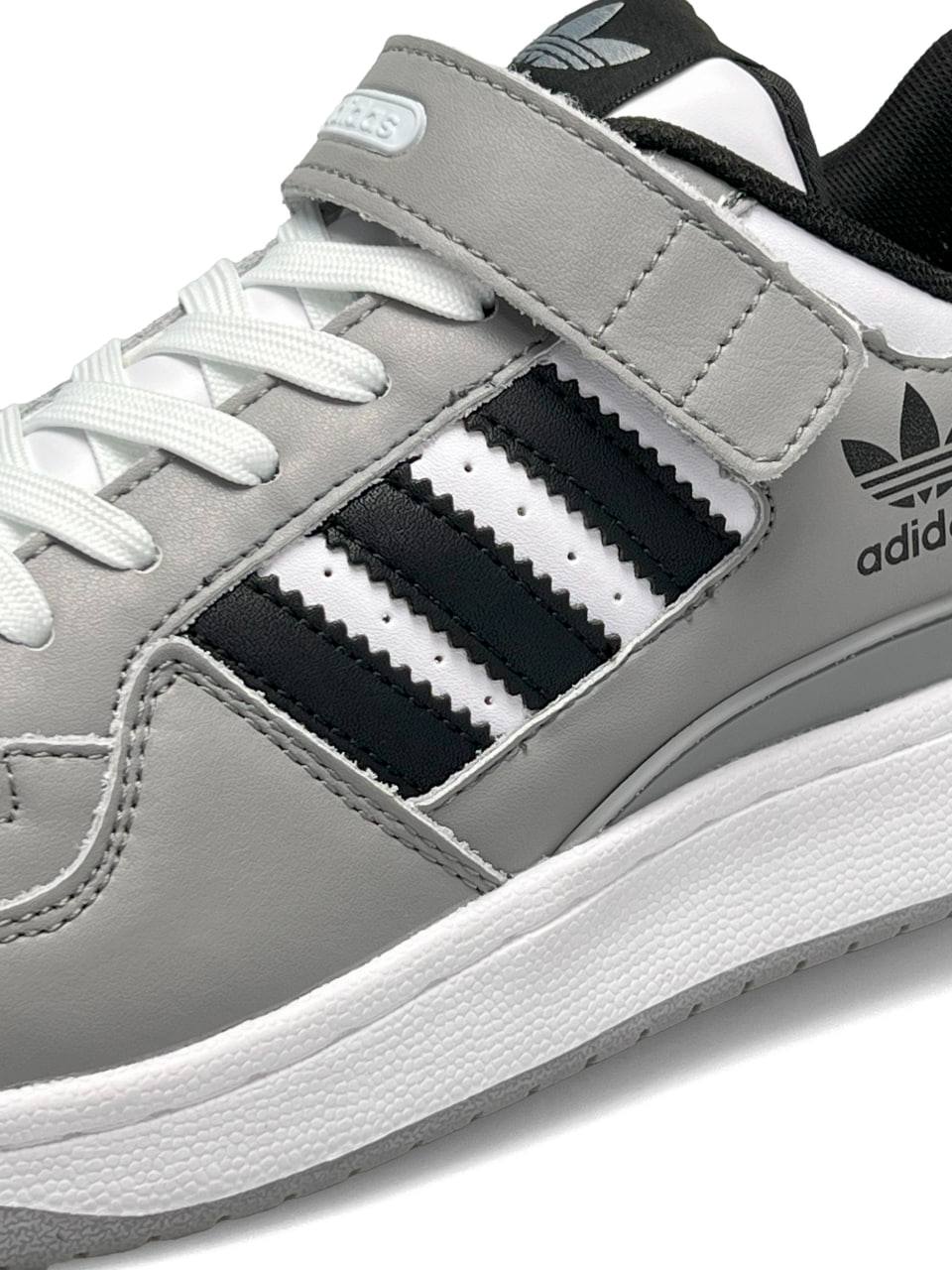 Adidas Forum Low Grey White Black