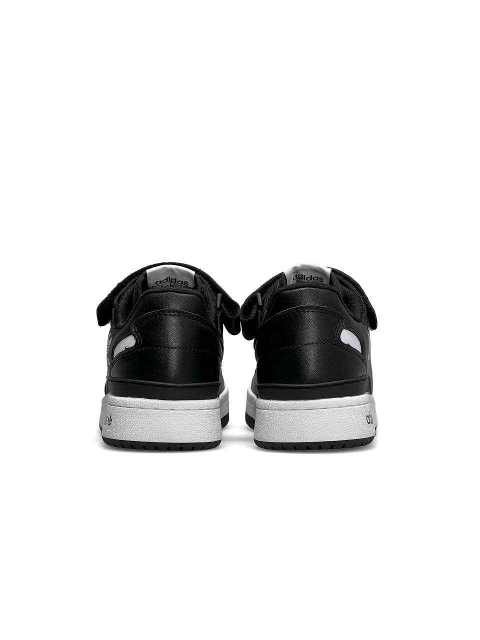 Adidas Forum Low All Black White