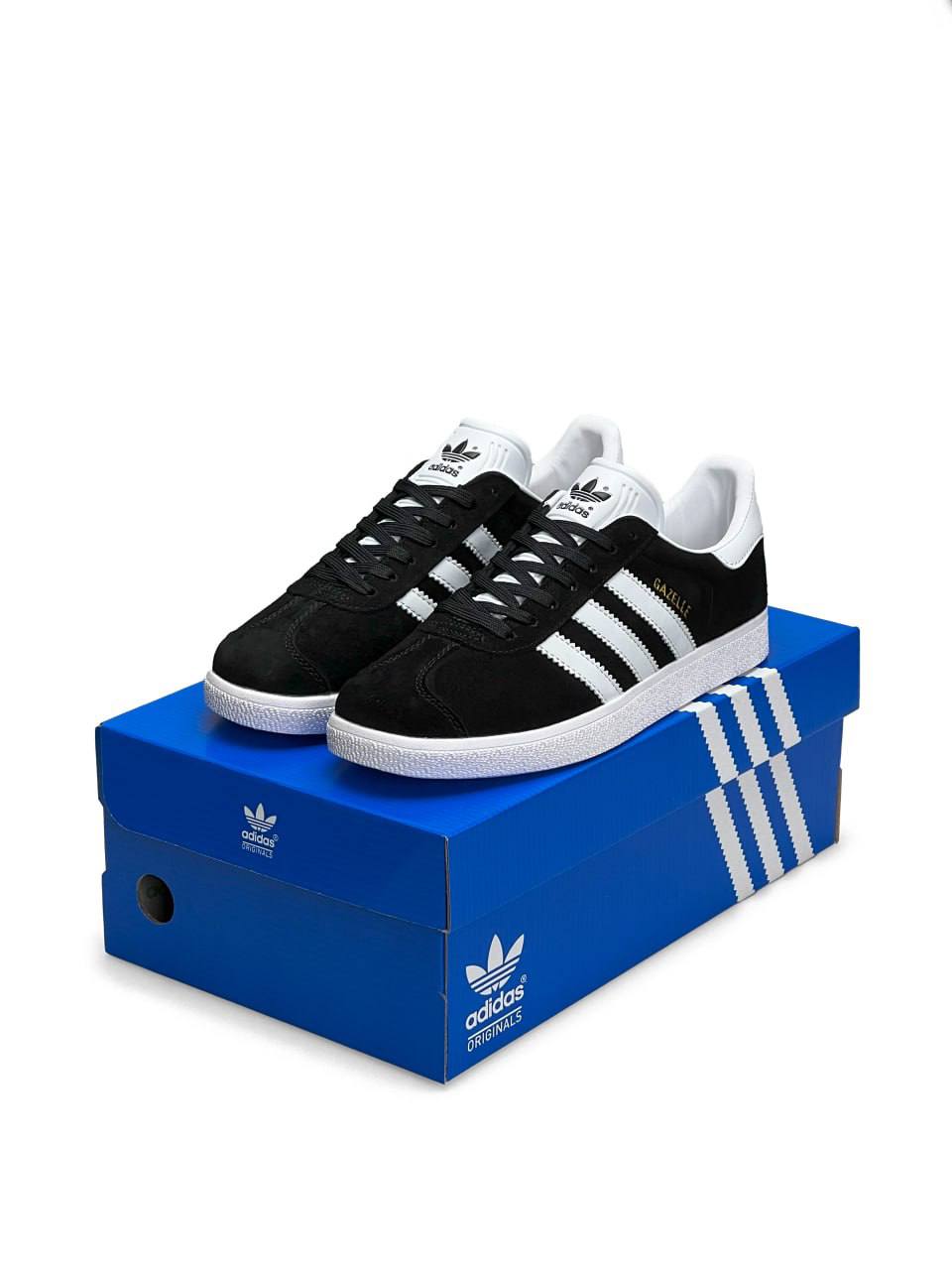 Adidas Gazelle Black White