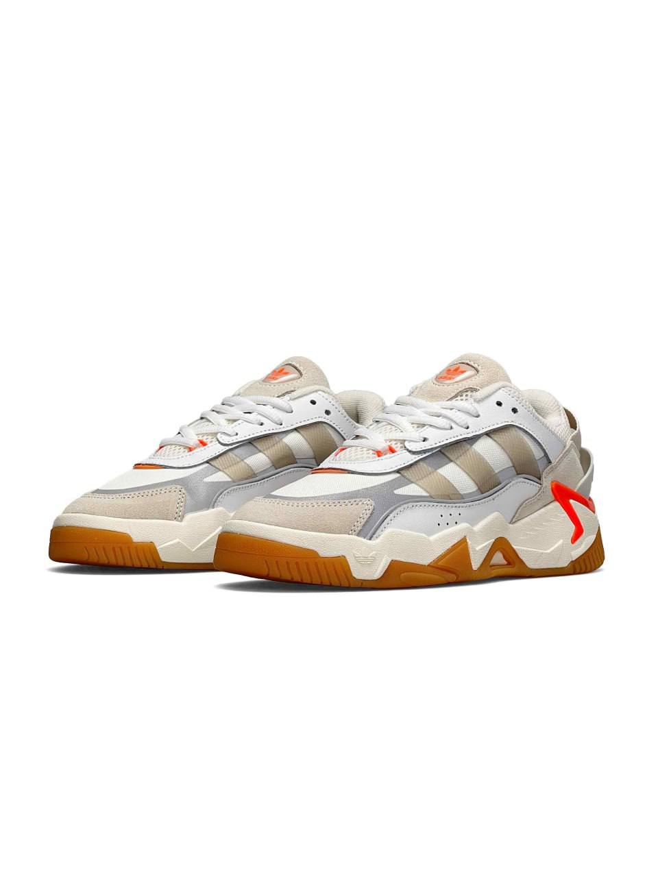 Adidas Niteball ll White Beige Orange