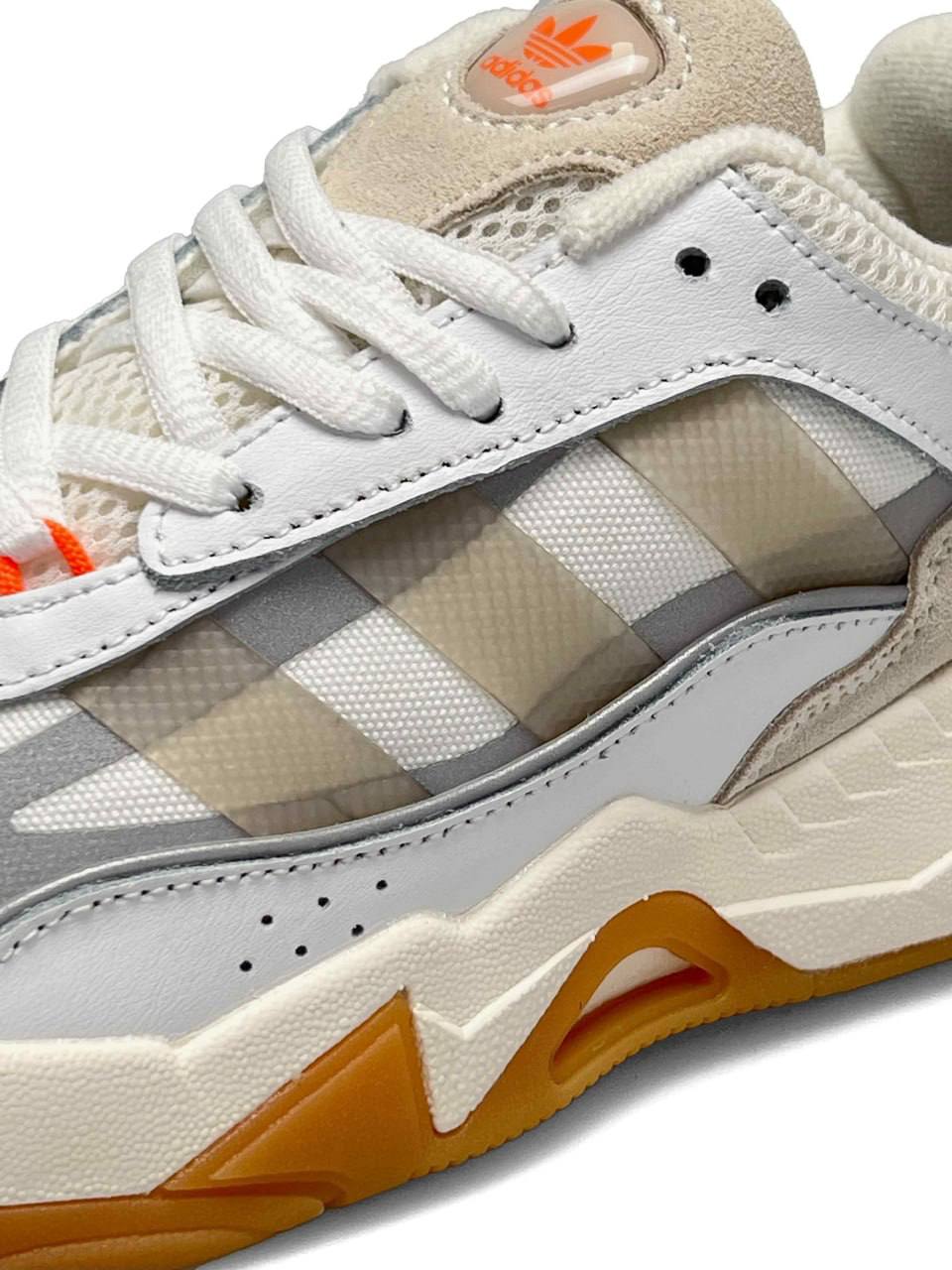 Adidas Niteball ll White Beige Orange