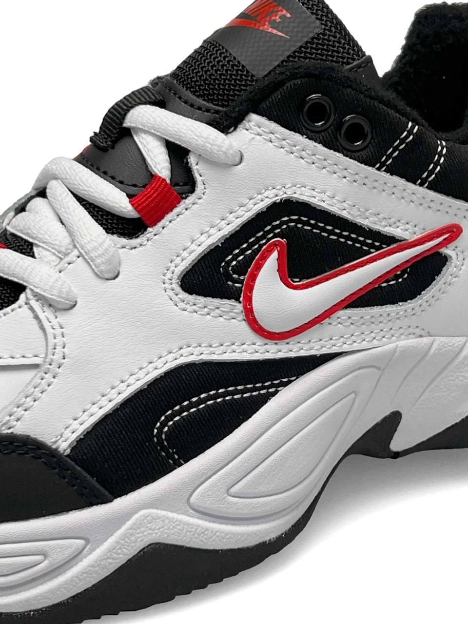 Nike M2K Tekno Fleece White Black Red