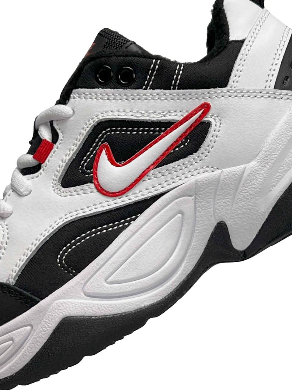 Nike M2K Tekno Fleece White Black Red