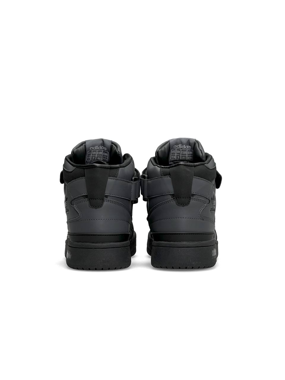 Adidas Forum High Dark Grey Black