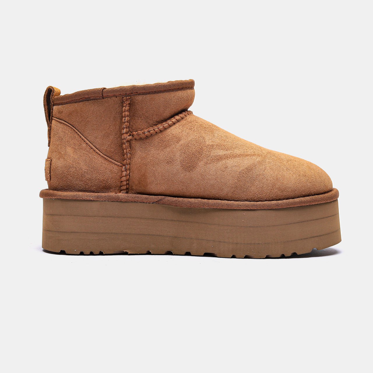 UGG Classic Ultra Mini Platform Bootie Chestnut