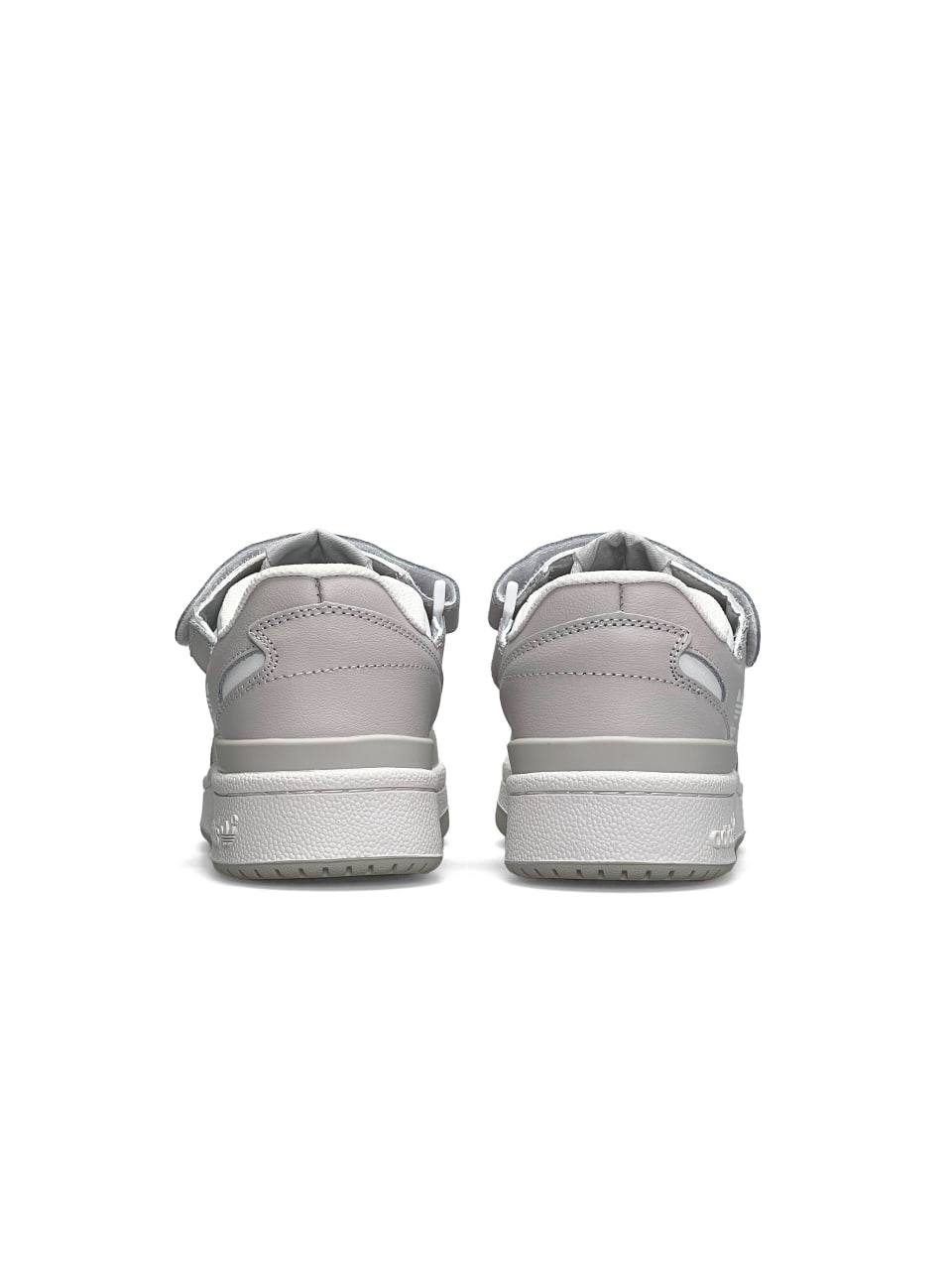 Adidas Forum Low Light Gray White