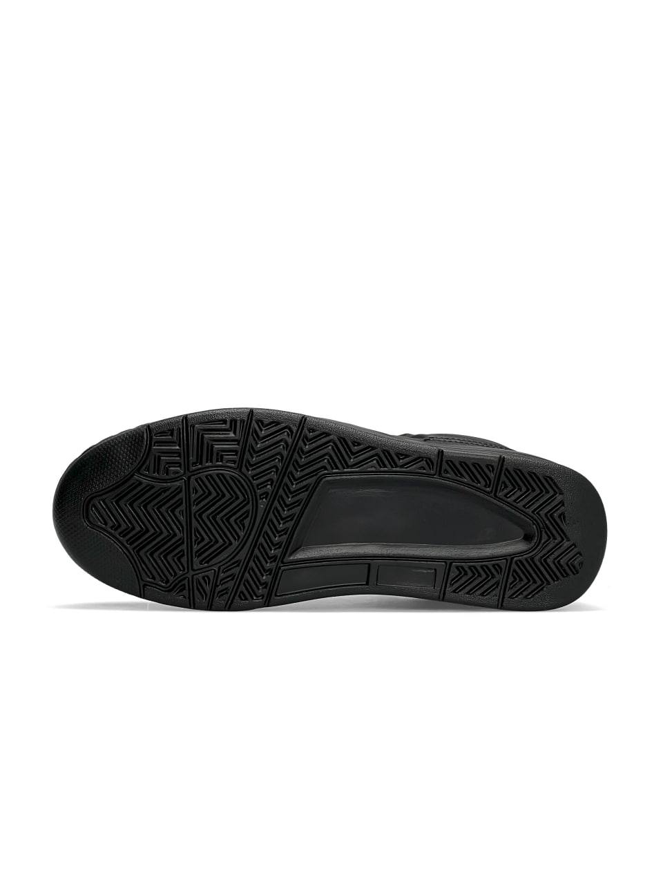 Nike Air Jordan 4 Retro Fleece Termo All Black Leather
