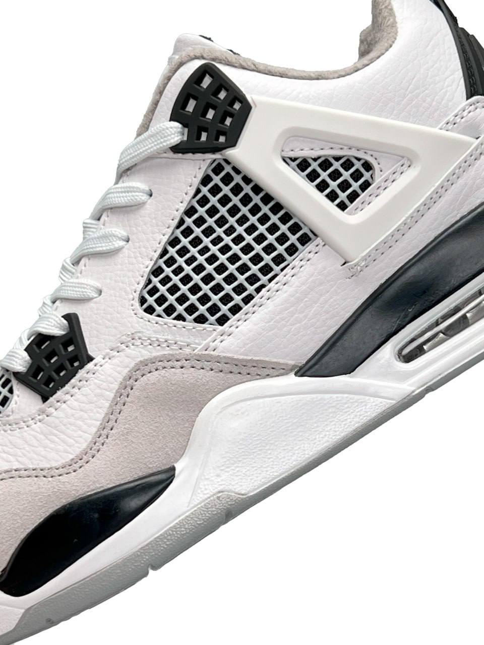 Nike Air Jordan 4 Retro Fleece Termo White Leather