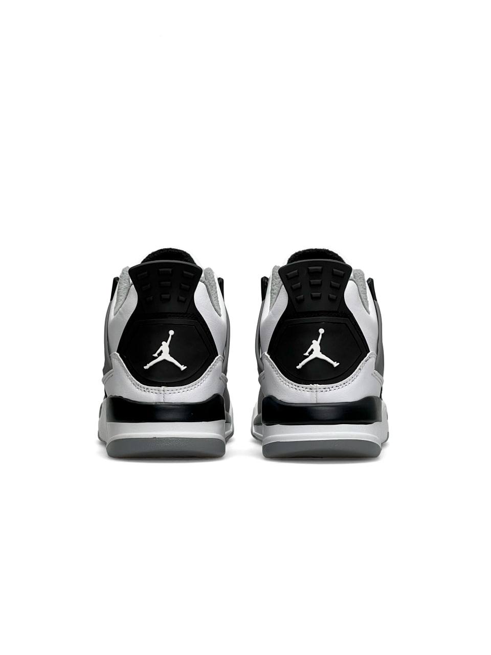 Nike Air Jordan 4 Retro Fleece Termo White Gray