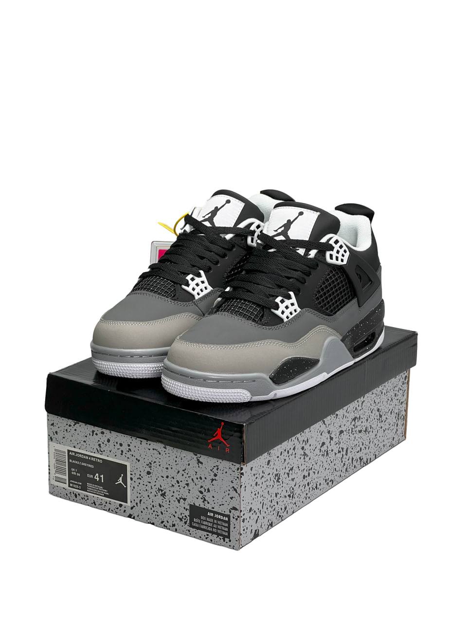 Nike Air Jordan 4 Retro Fear Pack Fur