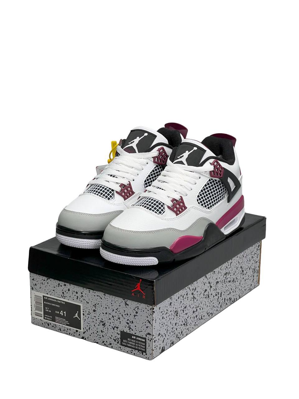 Nike Air Jordan 4 Retro PSG Paris Saint Germain Fur