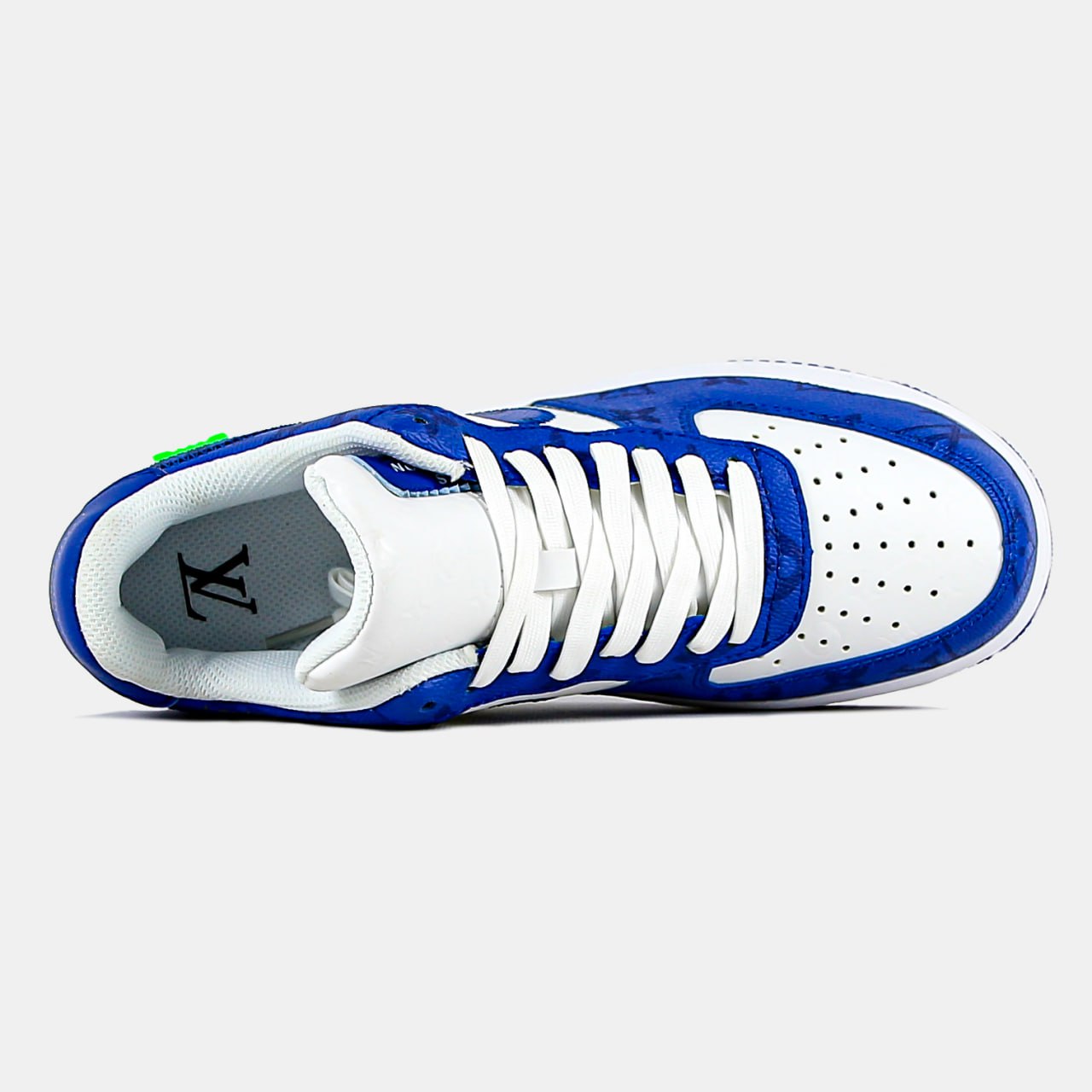 Nike Air Force 1 Low By Virgil Abloh White Royal LV